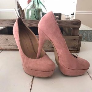 Lauren Conrad Blush Heels